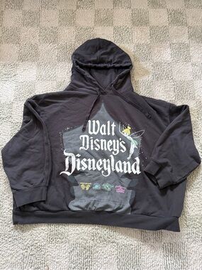 Disney 100 Black Label Hoodie Tag Detail
